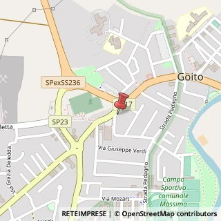 Mappa Piazza degli Alpini, 2, 46044 Goito, Mantova (Lombardia)