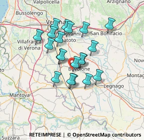 Mappa Via Valsegà, 37051 Bovolone VR, Italia (11.063)