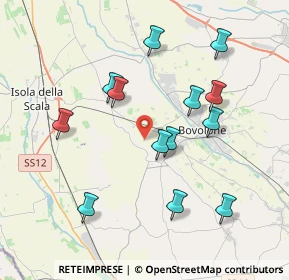 Mappa Via Valsegà, 37051 Bovolone VR, Italia (3.77385)