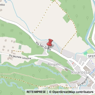 Mappa Via san grato 30/a, 10040 Rivarossa, Torino (Piemonte)