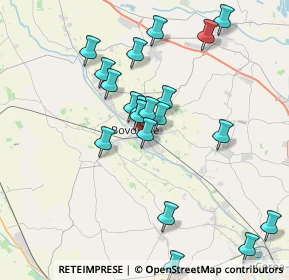 Mappa Via Leonello Lovato, 37051 Bovolone VR, Italia (3.786)