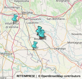 Mappa Via Leonello Lovato, 37051 Bovolone VR, Italia (18.75818)