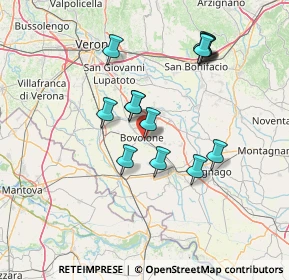 Mappa Via Leonello Lovato, 37051 Bovolone VR, Italia (13.20714)