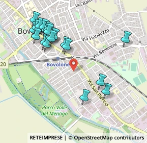 Mappa Via Leonello Lovato, 37051 Bovolone VR, Italia (0.546)