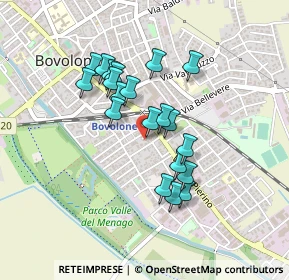 Mappa Via Leonello Lovato, 37051 Bovolone VR, Italia (0.358)