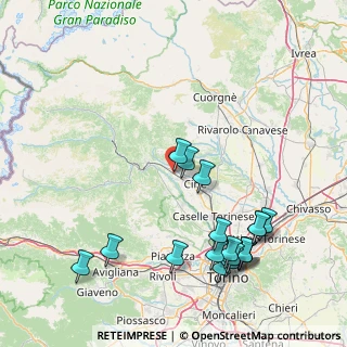 Mappa Via Trieste, 10075 Mathi TO, Italia (19.24333)