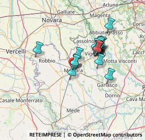 Mappa Via De Parenti, 27036 Mortara PV, Italia (10.75368)