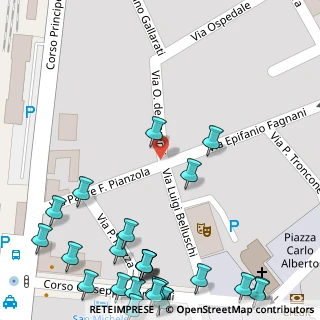 Mappa Via De Parenti, 27036 Mortara PV, Italia (0.08846)