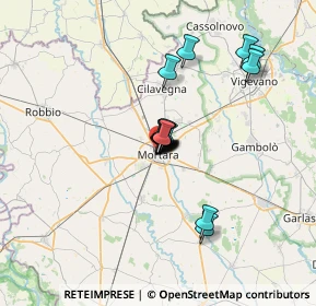 Mappa Via Cesare Bressa, 27036 Mortara PV, Italia (4.38188)