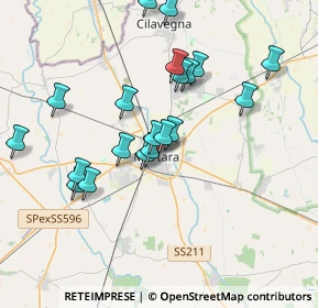 Mappa Piazza Silvabella, 27036 Mortara PV, Italia (3.566)