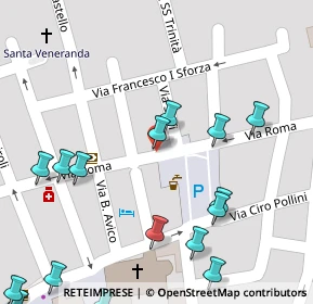 Mappa Via Roma, 27036 Mortara PV, Italia (0.1025)