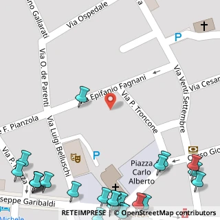 Mappa Via Epifanio Fagnani, 27036 Mortara PV, Italia (0.09583)