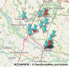 Mappa 27020 Marcignago PV, Italia (7.049)