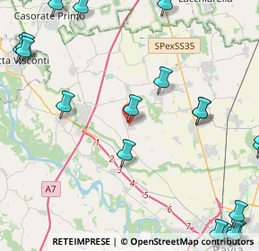 Mappa 27020 Marcignago PV, Italia (6.64)