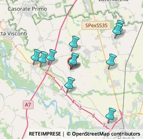 Mappa 27020 Marcignago PV, Italia (3.43182)