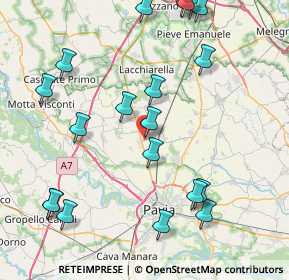 Mappa Via Monsignor Vacchini, 27012 Certosa di Pavia PV, Italia (9.92)