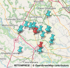 Mappa Via Monsignor Vacchini, 27012 Certosa di Pavia PV, Italia (5.56882)