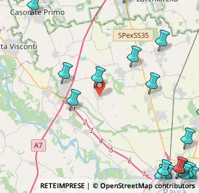 Mappa Via Enrico Sacchi, 27020 Marcignago PV, Italia (7.019)