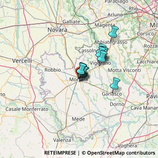 Mappa 20127 Mortara PV, Italia (7.29)