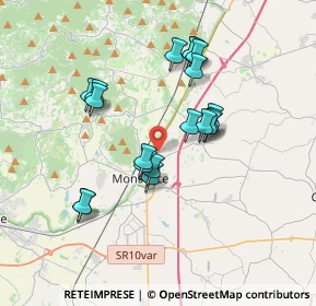 Mappa Via Savellon Molini, 35043 Monselice PD, Italia (3.17579)