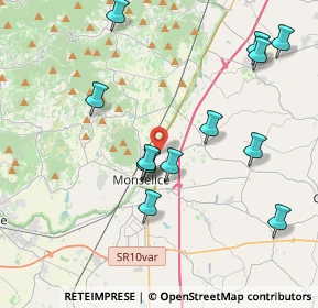 Mappa Via Savellon Molini, 35043 Monselice PD, Italia (4.10846)