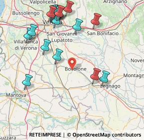 Mappa Via Dosso, 37051 Bovolone VR, Italia (19.6115)