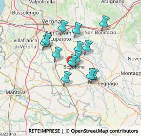 Mappa Via Dosso, 37051 Bovolone VR, Italia (10.30308)