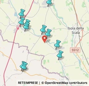 Mappa Strada Belfante, 37060 Trevenzuolo VR, Italia (4.24727)