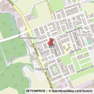 Mappa Via Salvo D'Acquisto, 28, 26866 Castiraga Vidardo, Lodi (Lombardia)