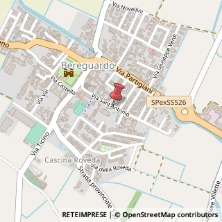 Mappa Via Sant'Antonio, 35, 27021 Bereguardo, Pavia (Lombardia)