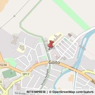Mappa Via Dante Alighieri, 23, 46044 Goito, Mantova (Lombardia)
