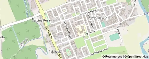 Mappa Castiraga Vidardo