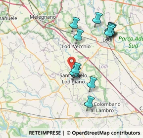 Mappa 26866 Castiraga Vidardo LO, Italia (7.55923)