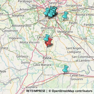 Mappa Via Fratelli Cervi, 27010 Giussago PV, Italia (18.56389)
