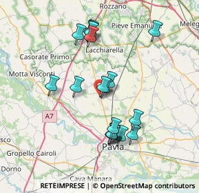 Mappa Via Enrico Berlinguer, 27012 Certosa di Pavia PV, Italia (6.88842)
