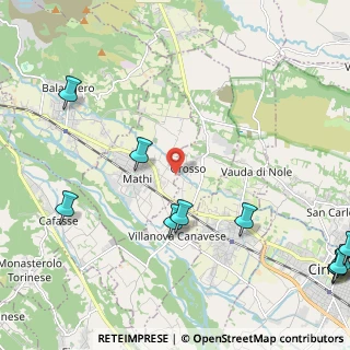 Mappa Via Piave, 10075 Mathi TO, Italia (3.28182)