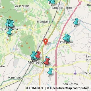 Mappa Via Padova, 35043 Monselice PD, Italia (2.8795)