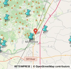 Mappa Via Padova, 35043 Monselice PD, Italia (6.24455)