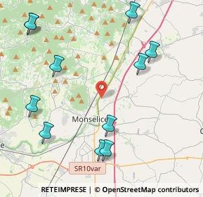 Mappa Via Padova, 35043 Monselice PD, Italia (5.16909)