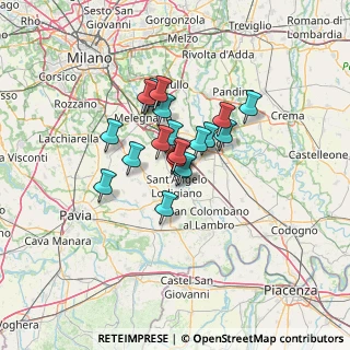 Mappa Via Case Basse, 26866 Castiraga Vidardo LO, Italia (8.8485)
