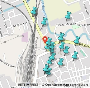 Mappa Viale Capettini, 27036 Mortara PV, Italia (0.2365)