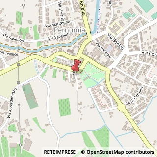 Mappa Via Cavalieri di Vittorio Veneto, 2, 35020 Pernumia PD, Italia, 35020 Due Carrare, Padova (Veneto)