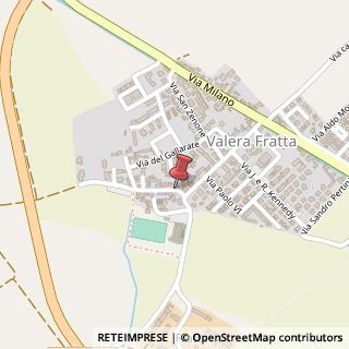 Mappa Via della chiesa 10, 26859 Valera Fratta, Lodi (Lombardia)