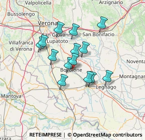 Mappa Via Goffredo Mameli, 37051 Bovolone VR, Italia (10.71214)