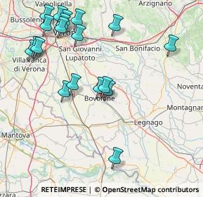 Mappa Via Goffredo Mameli, 37051 Bovolone VR, Italia (18.51789)