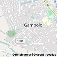 Térkép Gambolò