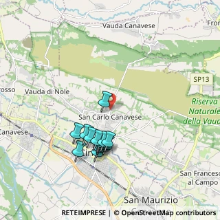 Mappa Strada Virondina, 10070 San Carlo Canavese TO, Italia (1.77143)
