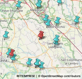 Mappa Via Alcide De Gasperi, 26859 Valera Fratta LO, Italia (9.98)