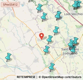 Mappa Via Alcide De Gasperi, 26859 Valera Fratta LO, Italia (5.907)