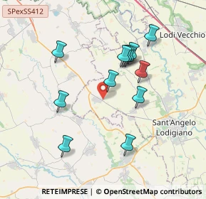 Mappa Via Alcide De Gasperi, 26859 Valera Fratta LO, Italia (3.43417)